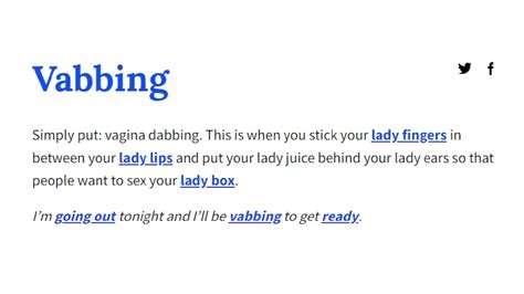 what is vabbing meaning.